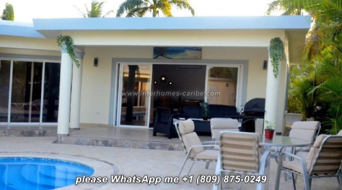 photos for SOSUA: COMPLETELY RENOVATED 3-BEDROOM VILLA WITH SPACIOUS TERRACE AND IN A QUIET LOCATION