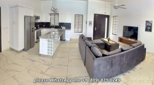 photos for SOSUA: MODERN 2-BEDROOM VILLA WITH SPACIOUS TERRACE IN A QUIET LOCATION